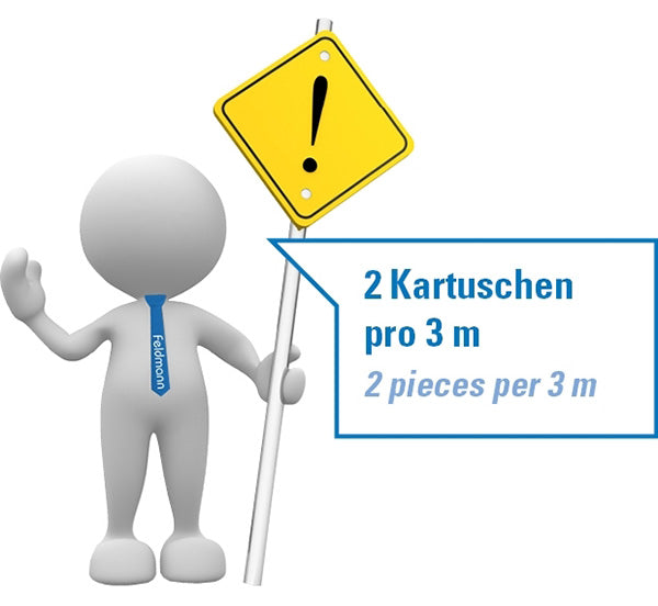 Neutraler Silikondichtstoff, schwarz, 310ml Kartusche