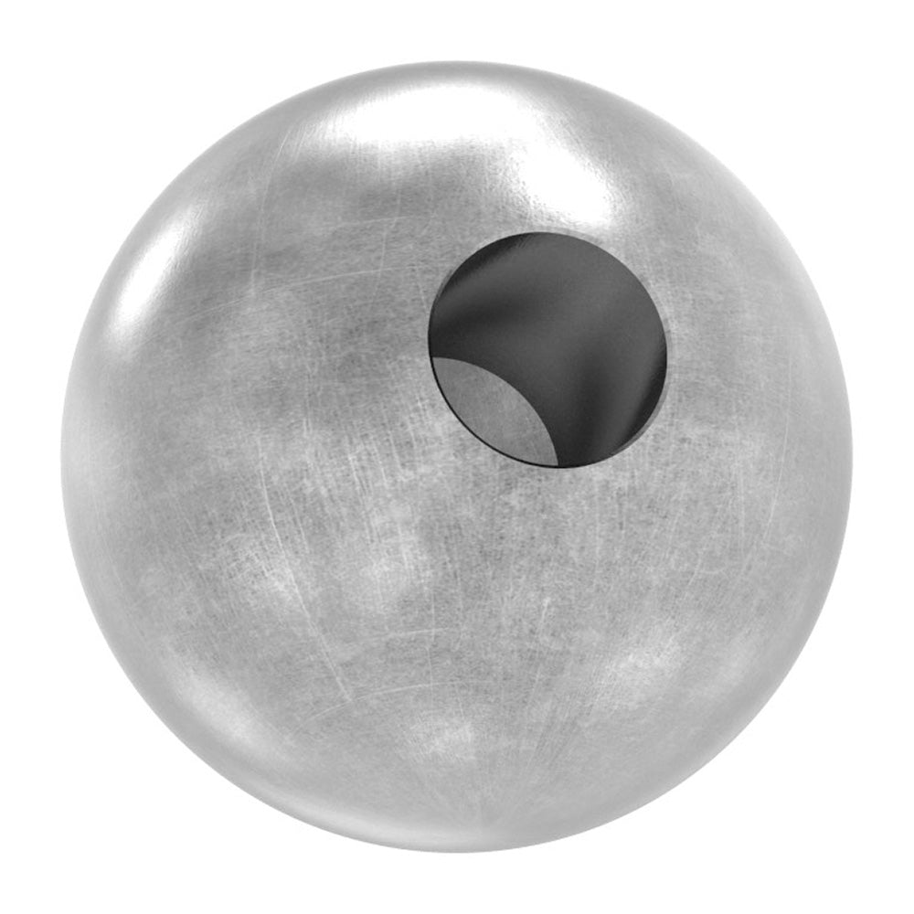 Stahl-Massivkugel ø 40mm, mit 12,3mm Sackloch