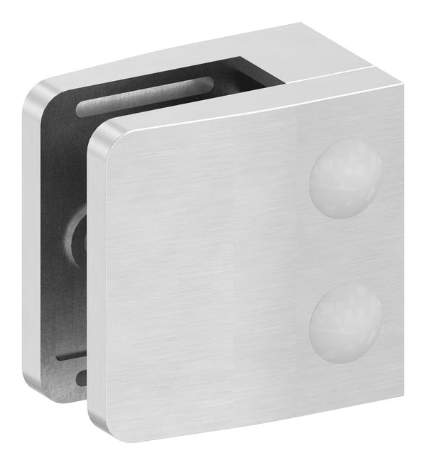Glasklemme Modell 34 für Glasstärke 1,5mm - 12,76mm