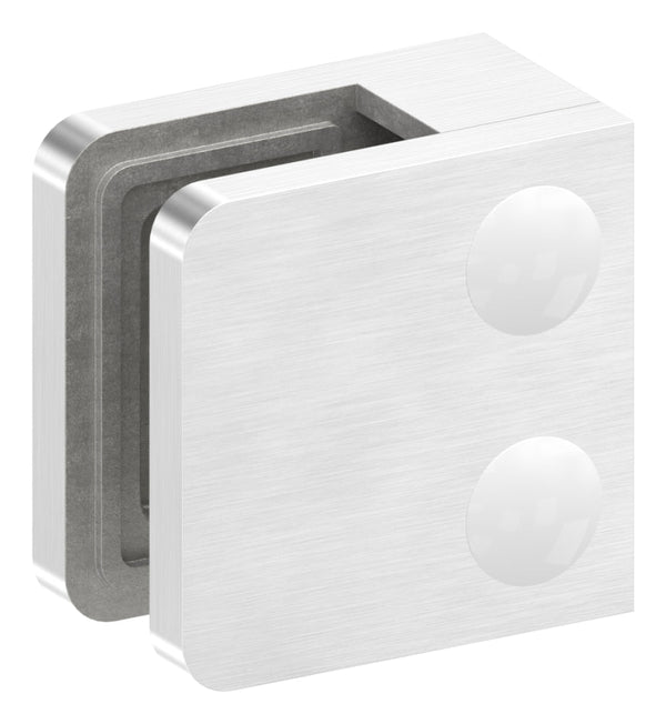 Glasklemme Modell 11 für Glasstärke 1,5mm - 10,76mm