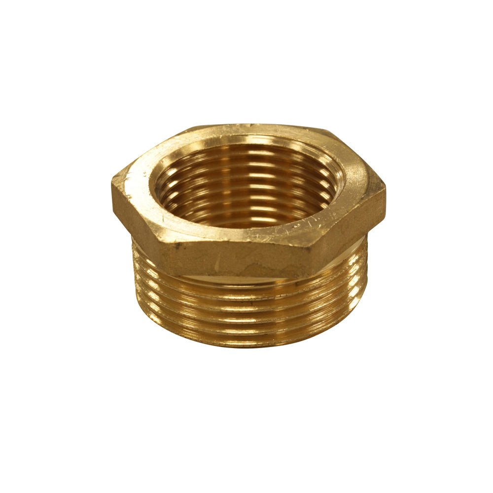 Reduzierstück, AG 1 1/2" - IG 1 1/4" aus Messing