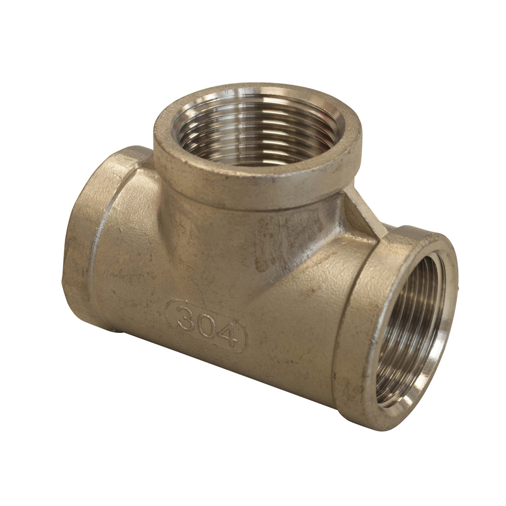 T-Stück, 3 x IG 3/4" aus V2A Edelstahl
