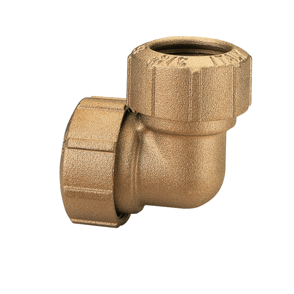 Winkelkupplung, Verschraubung 32mm - Verschraubung 32mm , aus Messing