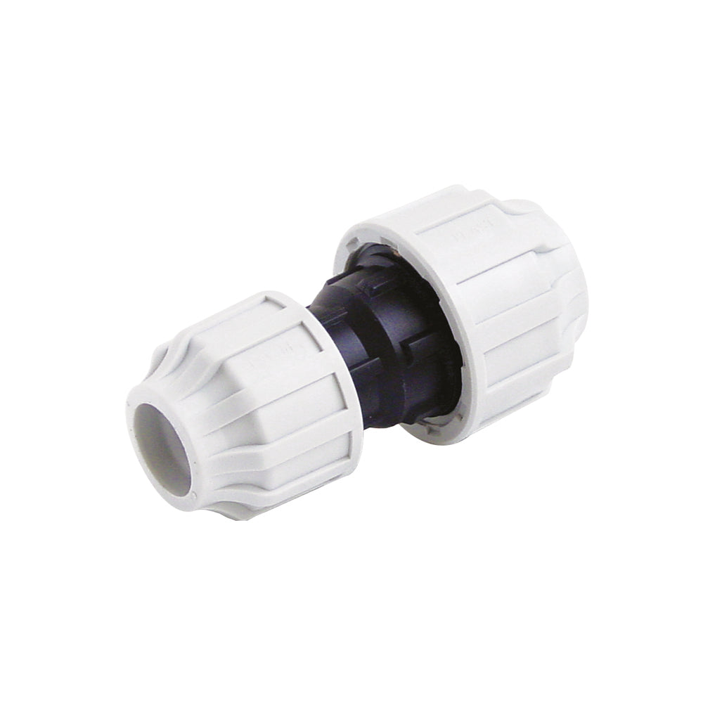Kupplung reduziert, Verschraubung 32mm - Verschraubung 20mm, aus Plastik