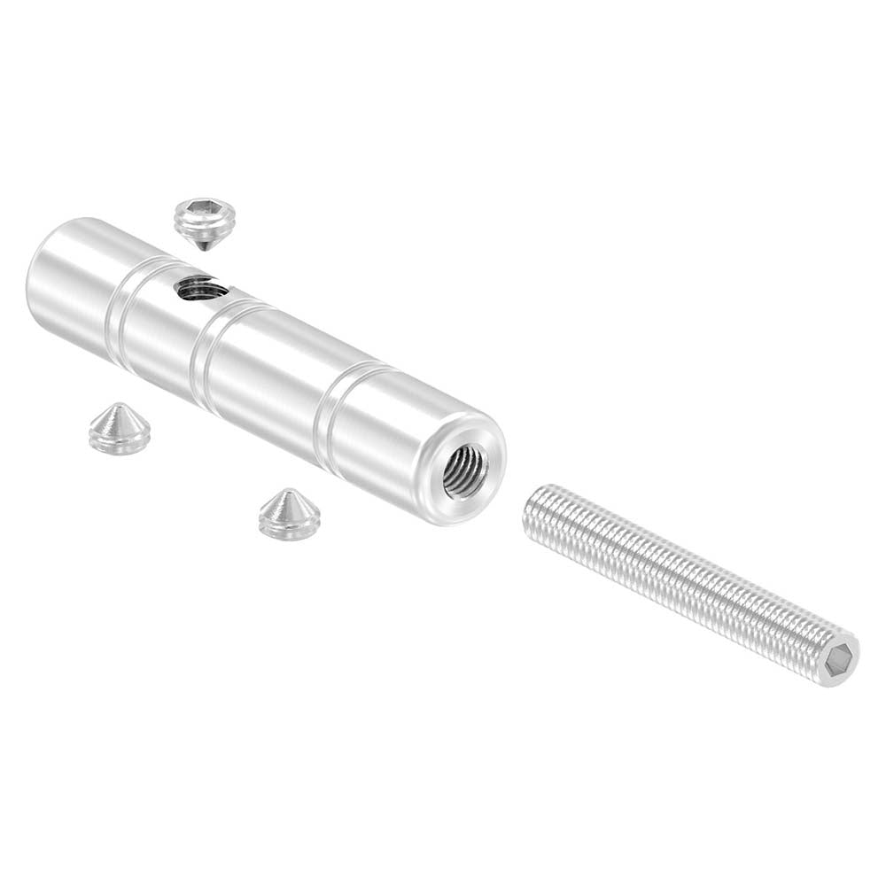 Gewindeterminal zur Selbstmontage, mit Außengewinde M8, für ø 8mm Seil