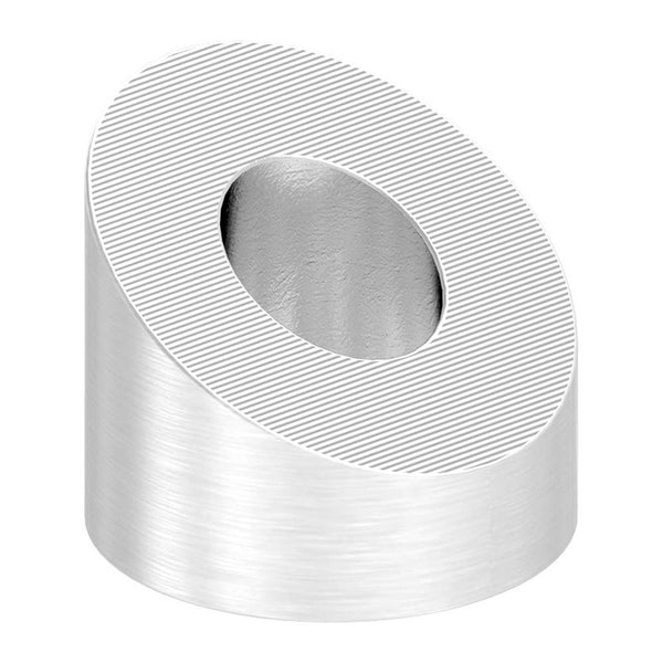 Formanschluss ø 10mm, für flache Pfosten, für M4 Gewinde, mit Steigung 28-32°