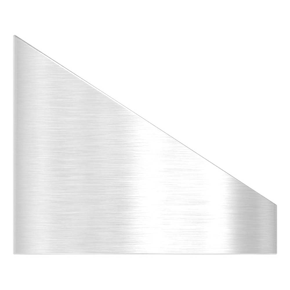 Formanschluss ø 16mm, für flache Pfosten, für M8 Gewinde, mit Steigung 28-32°