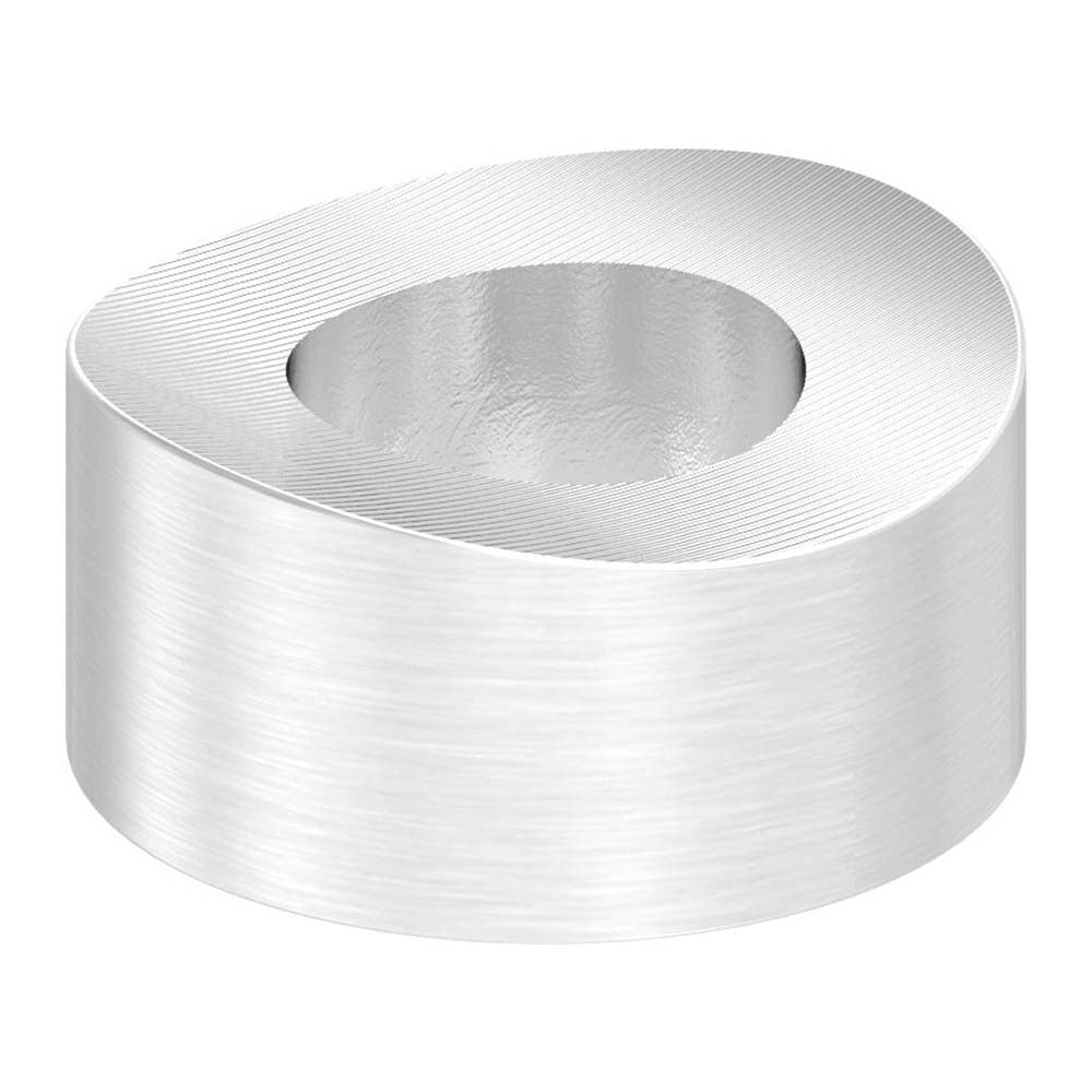 Formanschluss ø 12mm, für 42,4mm Pfosten, mit Bohrung 6,5mm