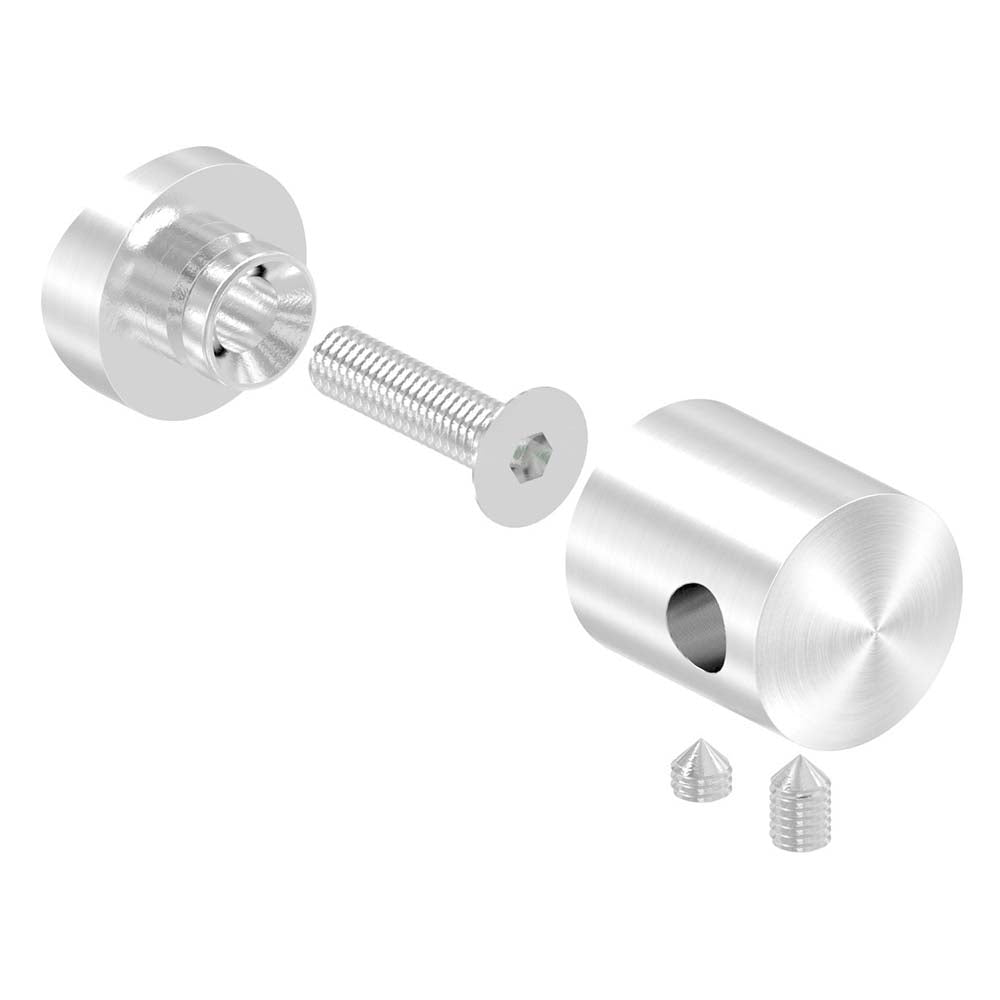 Seilhalter ø 22mm, Anschluss ø 42,4mm, für ø 6mm Seil