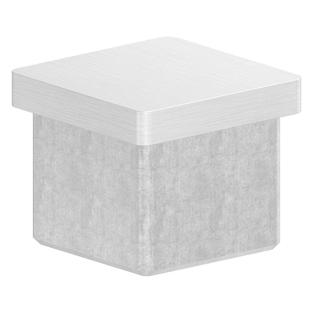 Einsteckkappe, für Vierkantrohr 30 x 30 x 3,0mm