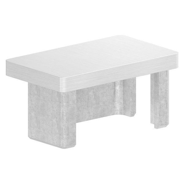 Einsteckkappe, für Rechteckrohr 50 x 30 x 2,0mm
