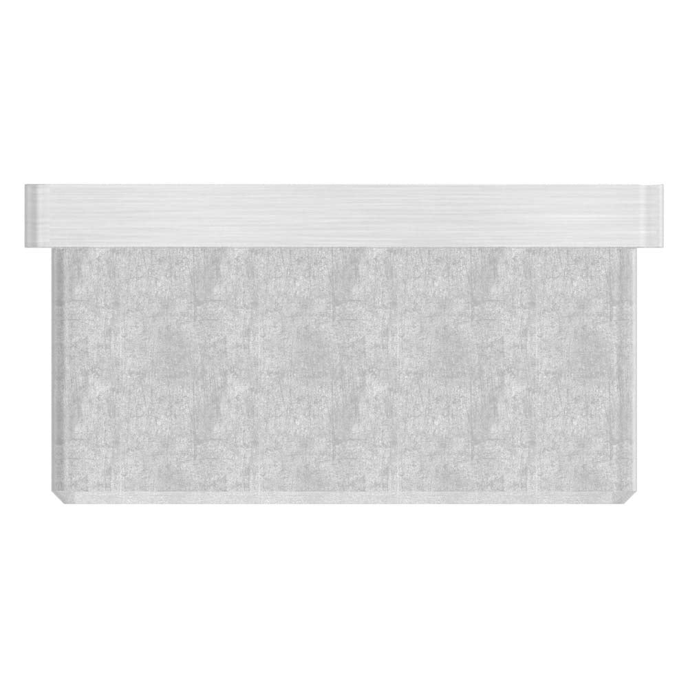 Einsteckkappe mit M8 Innengewinde, für Vierkantrohr 50 x 50 x 2,0mm