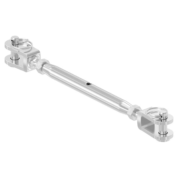 Wantenspanner mit beidseitiger Gabel, mit M5 Gewinde