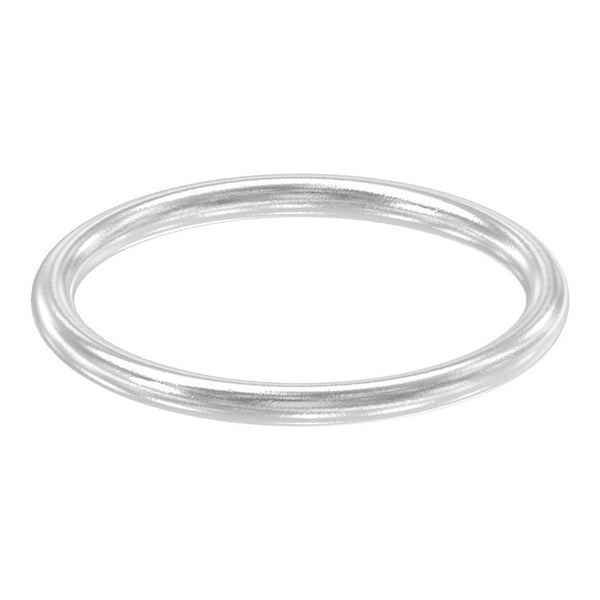 Ring, Außendurchmesser 62mm, verschweißt und elektropoliert, Rundmaterial 6mm