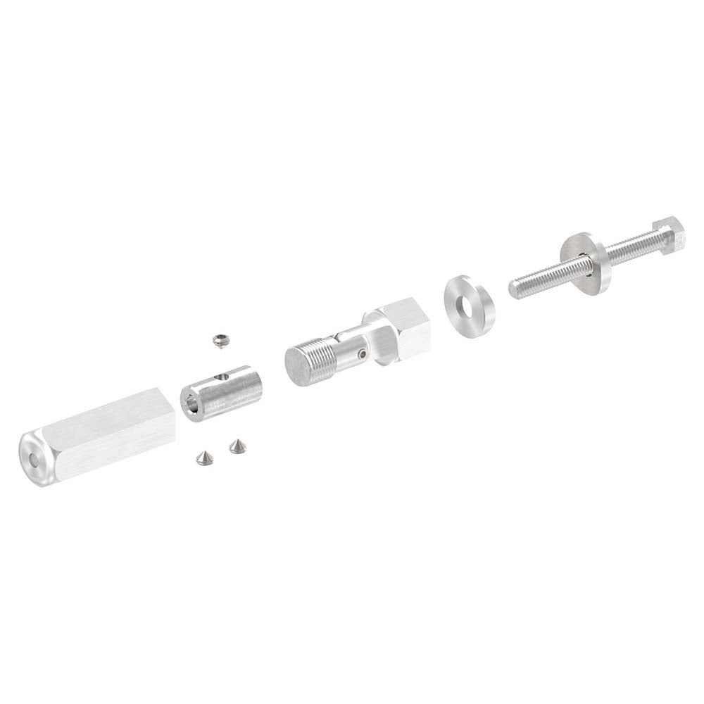 Gewindeterminal zur Selbstmontage mit Gelenk, für Pfosten ø 42,4 mm und ø 4mm Seil