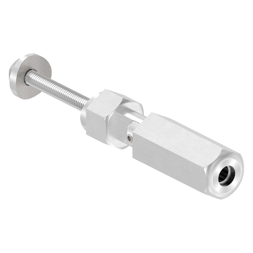 Gewindeterminal zur Selbstmontage mit Gelenk, für Pfosten ø 42,4 mm und ø 6mm Seil