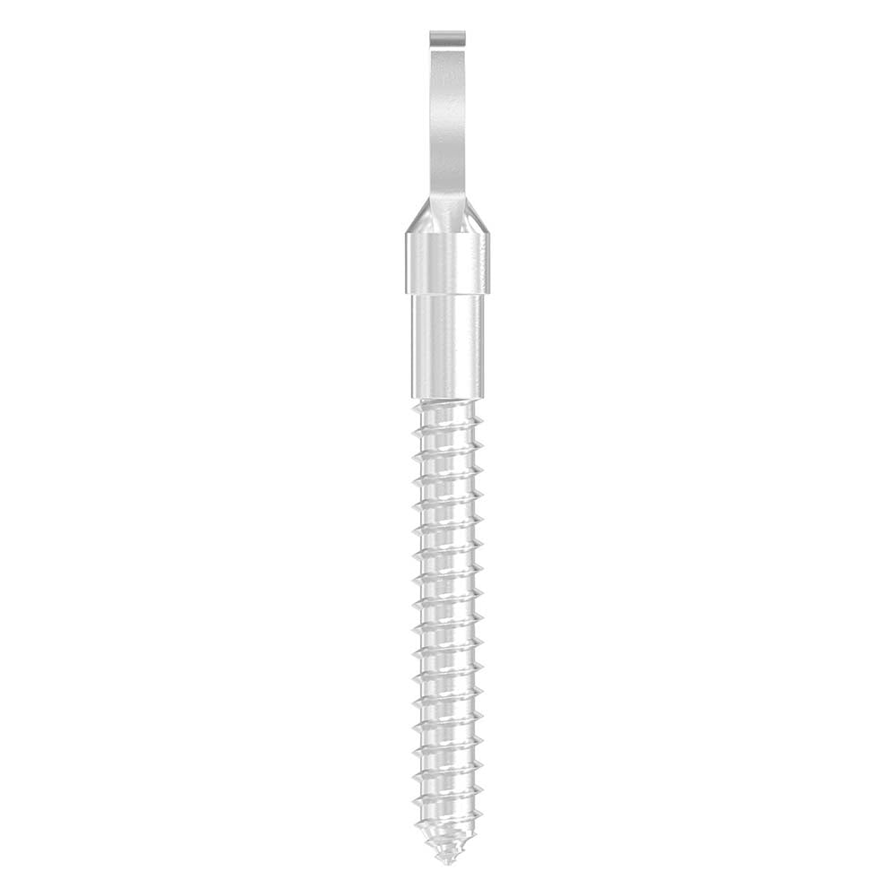 Augenschraube mit Holzgewinde, mit M6 Gewinde, für ø 6mm Seil
