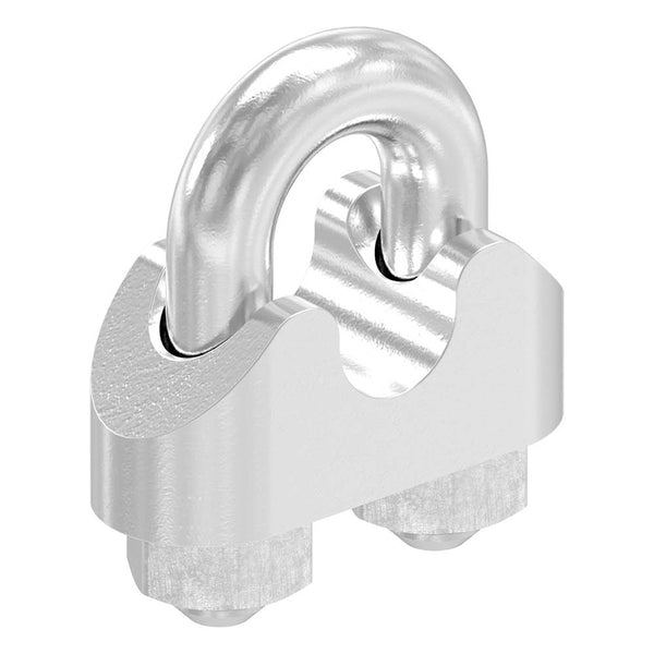 Drahtseilklemmen, für ø 6mm Seil, mit M5 Gewinde