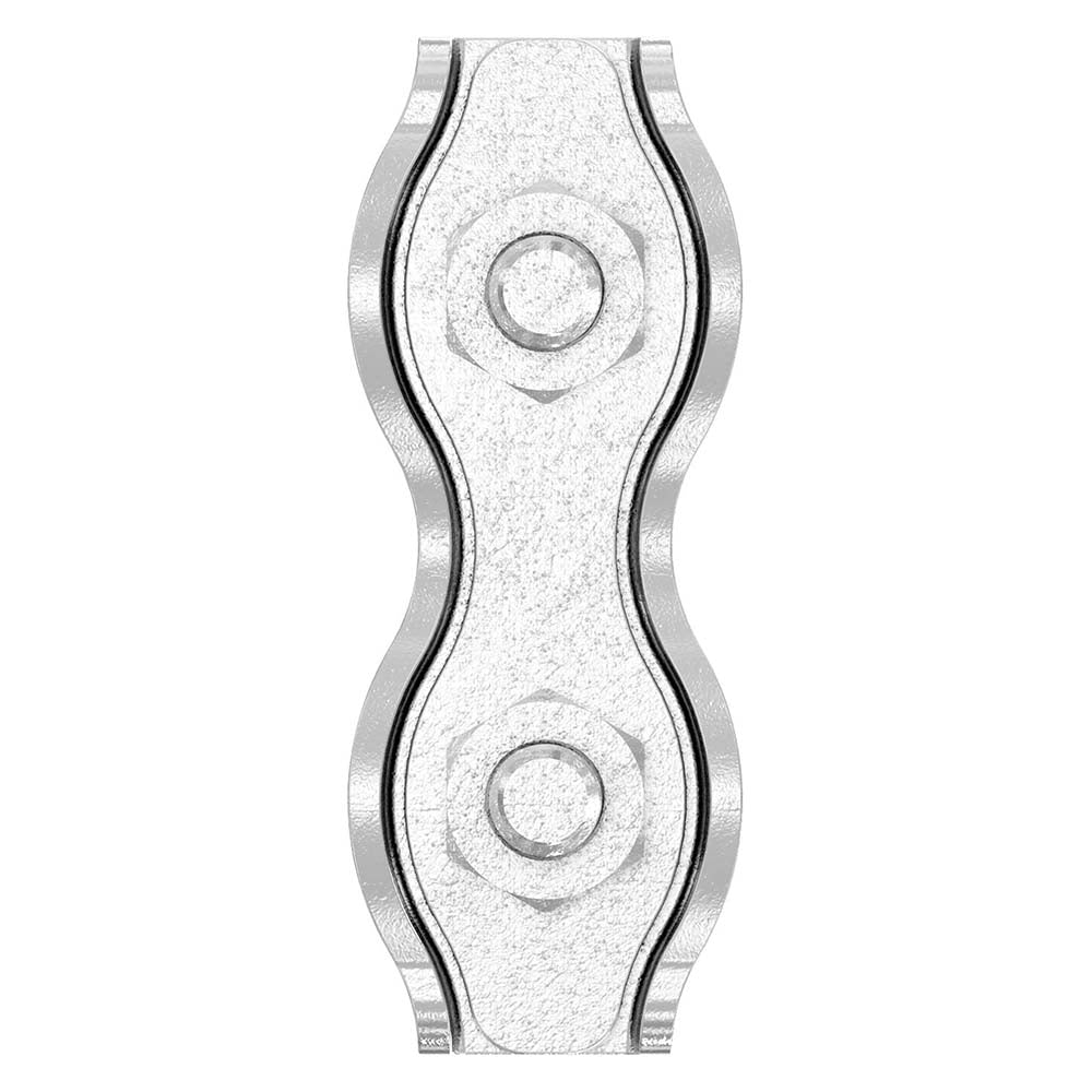 Duplexklemmen, für ø 3mm Seil