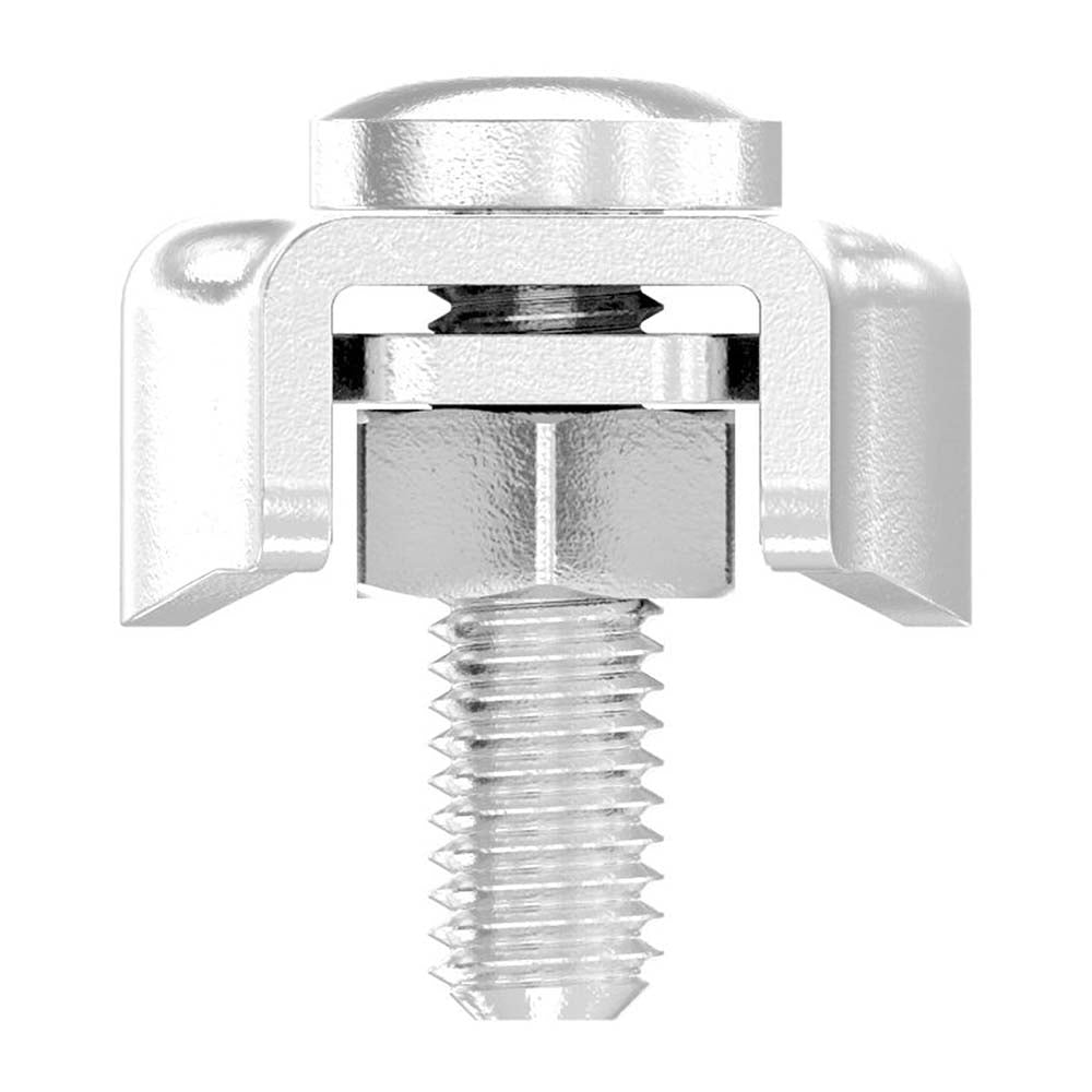 Duplexklemmen, für ø 4mm Seil