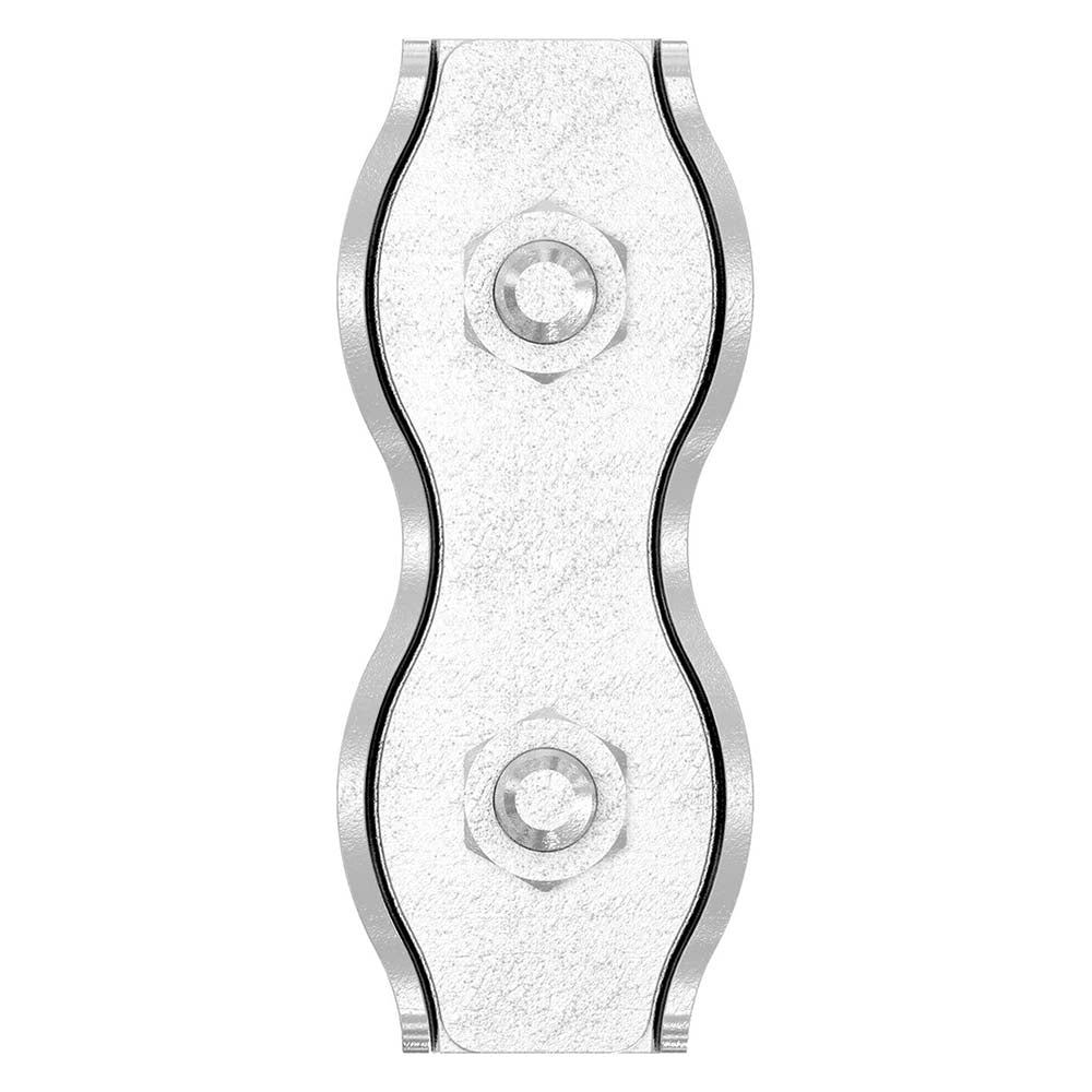 Duplexklemmen, für ø 5mm Seil