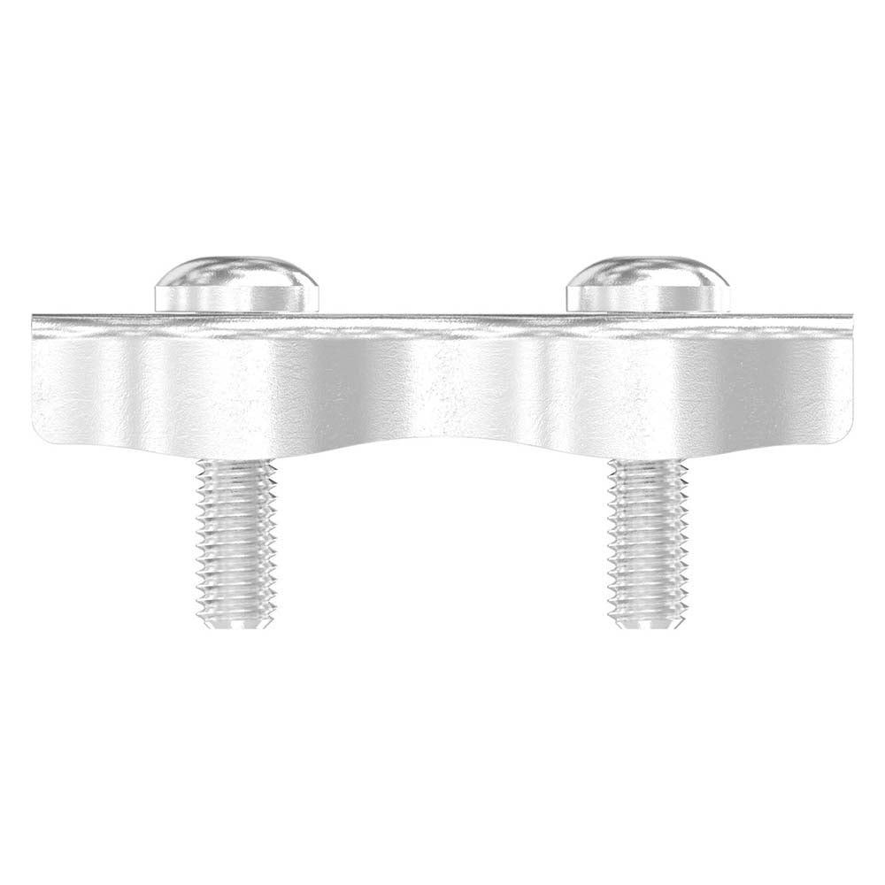 Duplexklemmen, für ø 6mm Seil