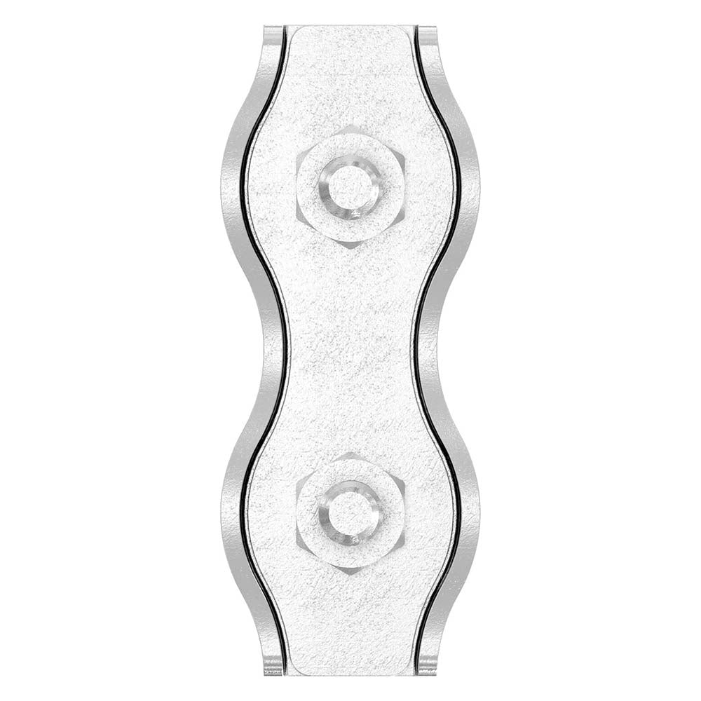 Duplexklemmen, für ø 6mm Seil