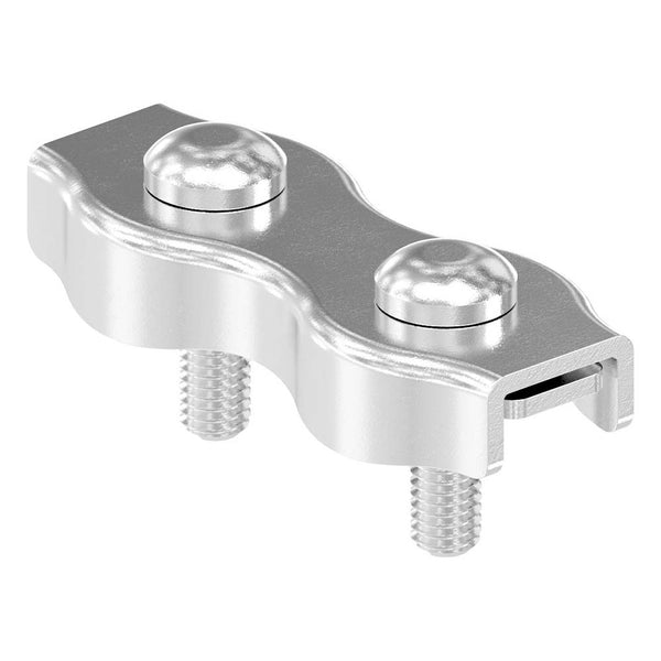 Duplexklemmen, für ø 6mm Seil