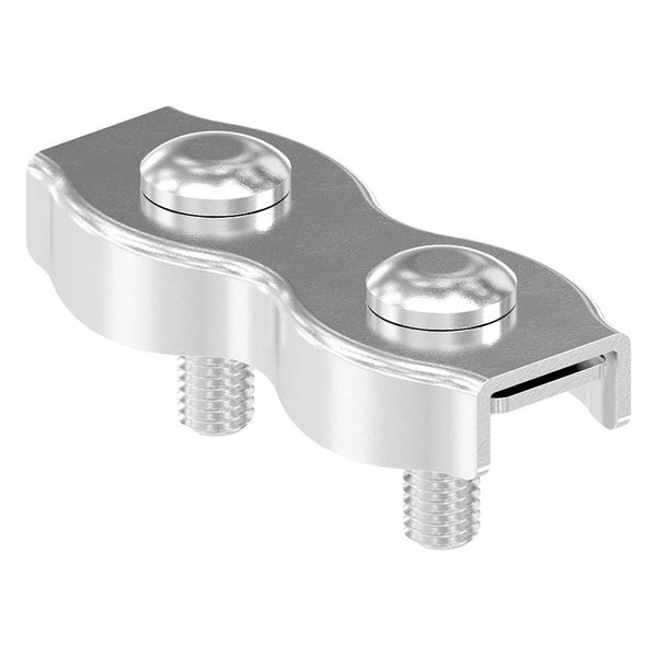 Duplexklemmen, für ø 8mm Seil
