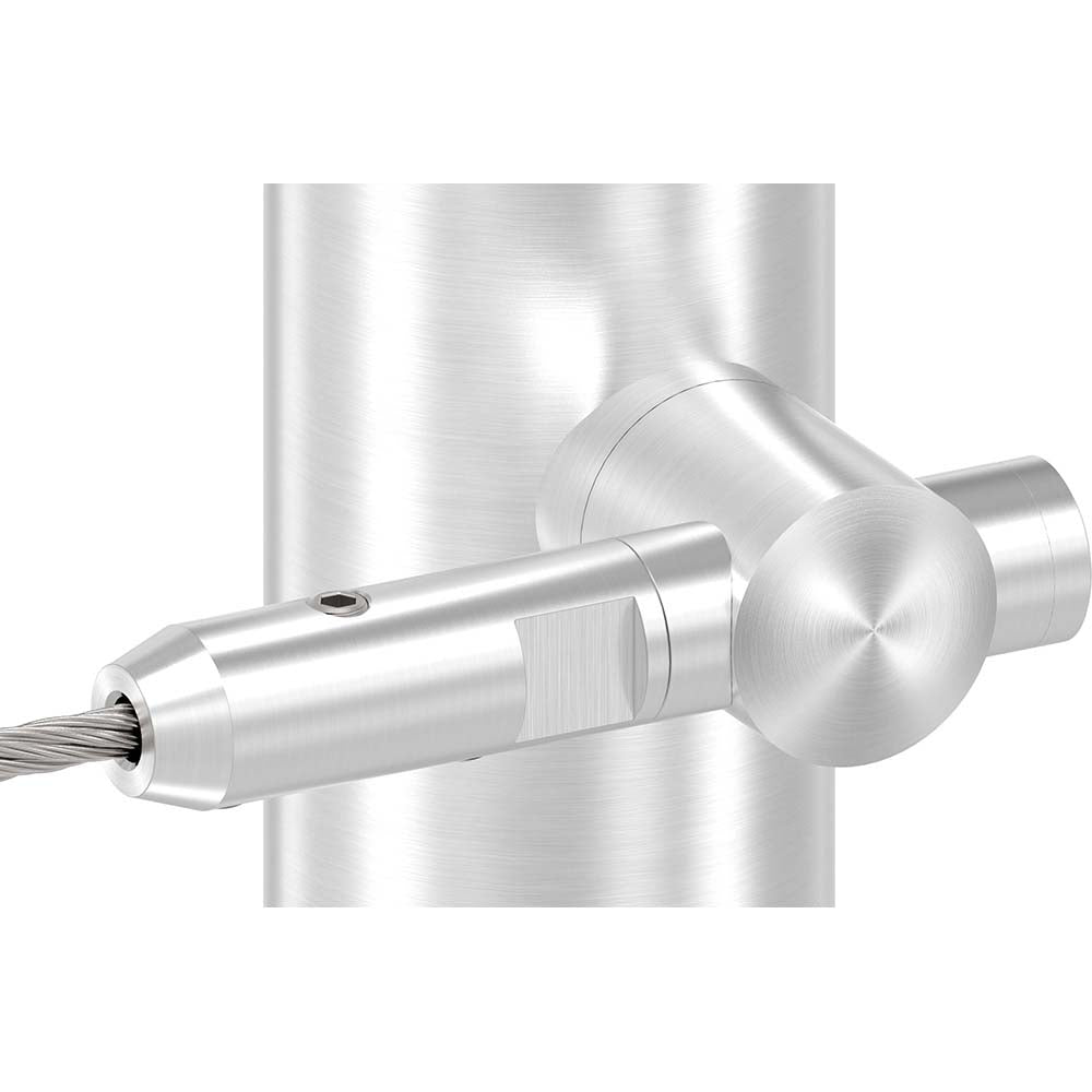 Seilhalter zum Schrauben und Spannen für ø 6mm Seil