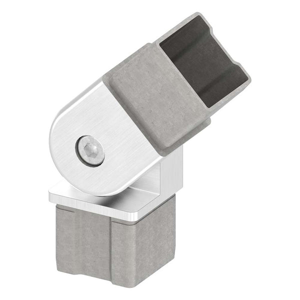 Gelenkstück zum Stecken, für Rohr 40 x 40 x 2,0mm