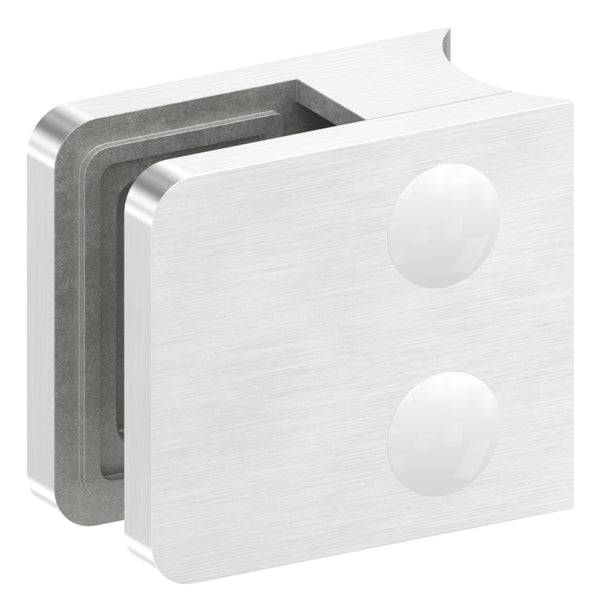 Glasklemme Modell 11, Anschluss für ø 33,7mm Rohr, für Glasstärke 1,5 - 10,76mm