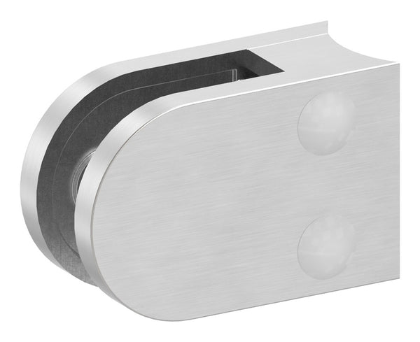 Glasklemme Modell 16, Anschluss für ø 26,9mm Rohr, für Glasstärke 1,5 - 8,76mm