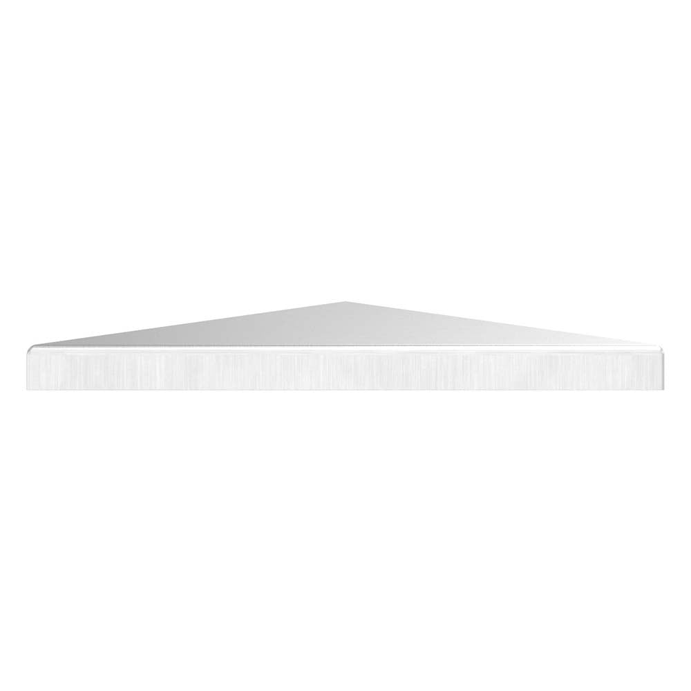 Pyramidenkappe 140x140mm, geschliffen, Ecken verschweißt und geschliffen