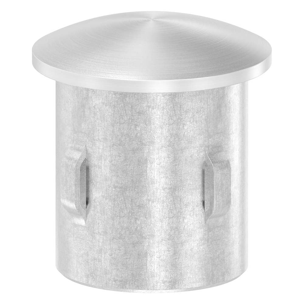 Einschlagstopfen leicht gewölbt, hohl mit Nasen, für Rohr ø 26,9 x 1,6 - 2,6mm