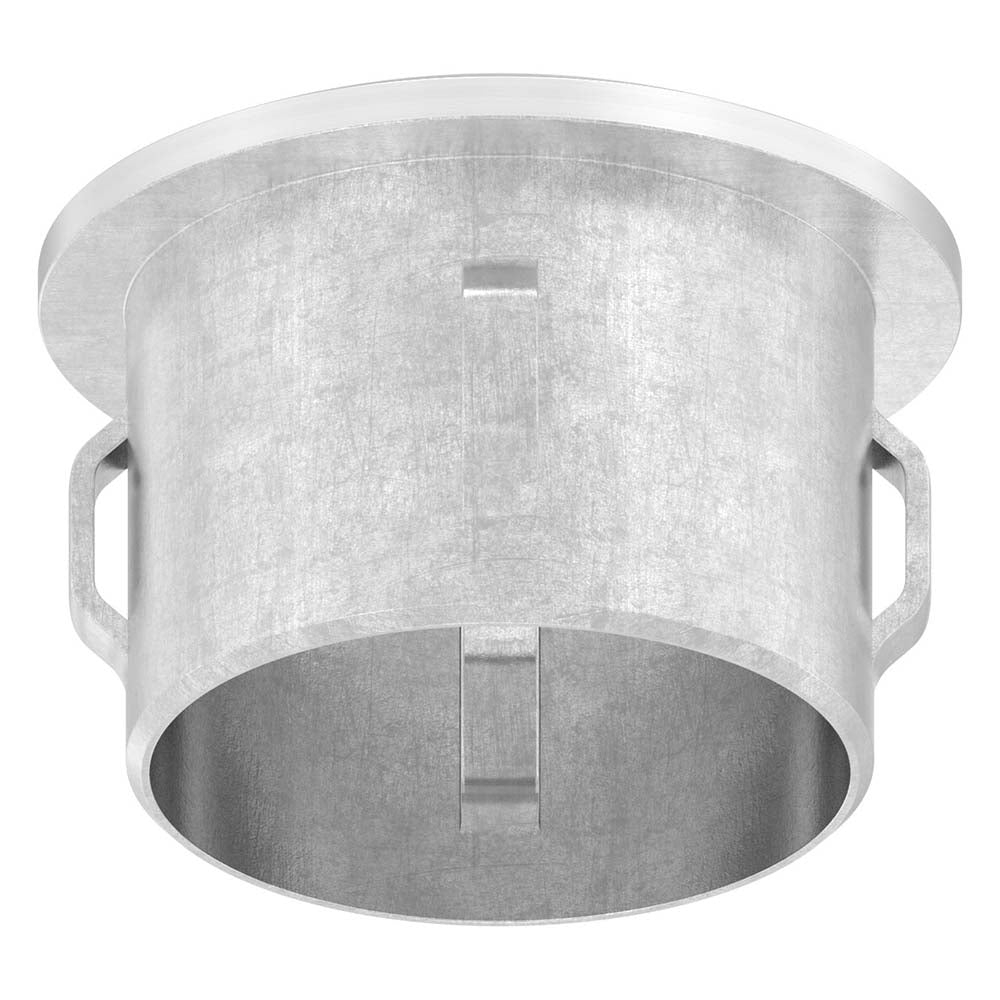 Einschlagstopfen leicht gewölbt, hohl mit Nasen, für Rohr ø 30,0 x 1,6 - 2,6mm