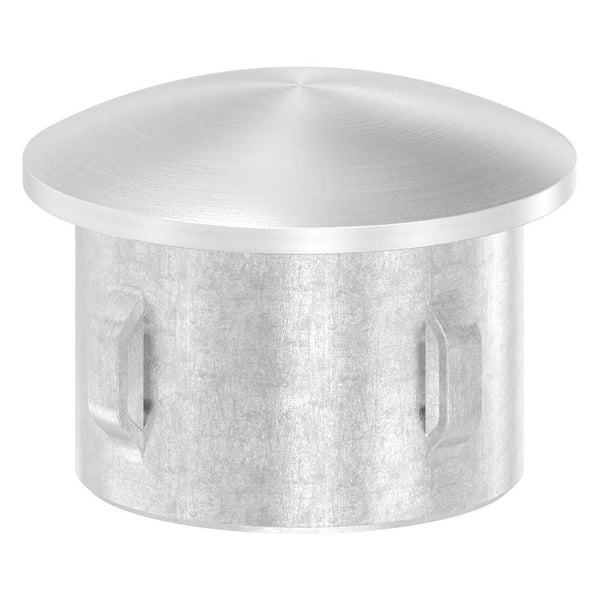 Einschlagstopfen leicht gewölbt, hohl mit Nasen, für Rohr ø 30,0 x 1,6 - 2,6mm
