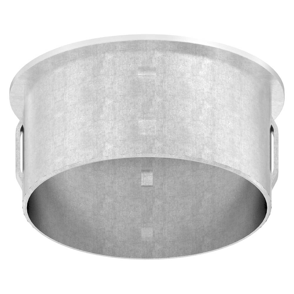 Einschlagstopfen leicht gewölbt, hohl mit Nasen, für Rohr ø 60,3 x 2,0 - 2,6mm