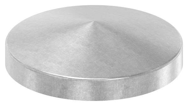 Stahl Abdeckkappe für Rundrohr ø 101,6mm