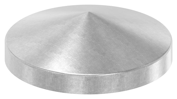 Stahl Abdeckkappe für Rundrohr ø 114,3mm