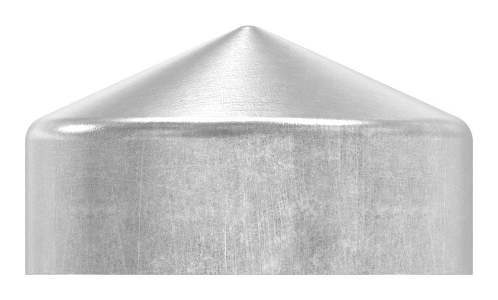Stahl Abdeckkappe für Rundrohr ø 30mm