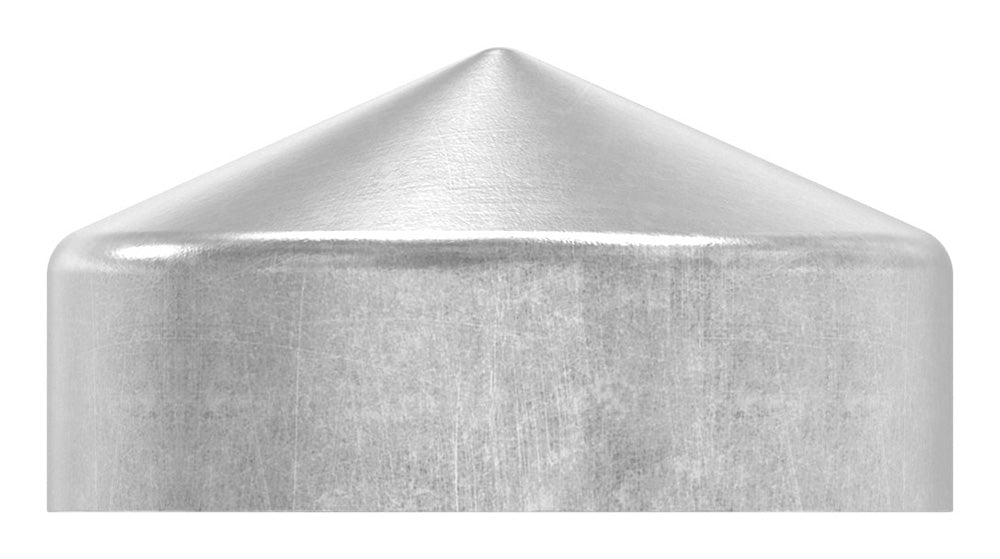 Stahl Abdeckkappe für Rundrohr ø 33,7mm