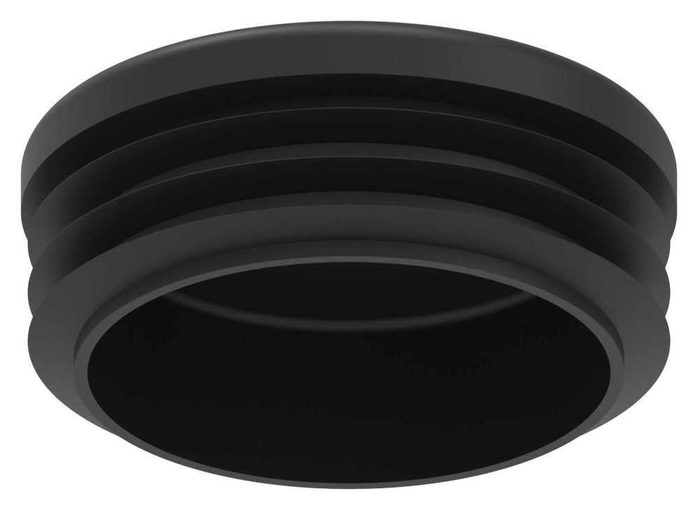 Kunststoff Einsteckkappe für Rundrohr ø 48,3mm mit Wandstärke 1,0-2,0mm, in Schwarz