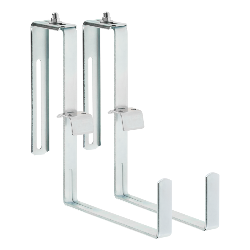 Blumenkastenhalter, 1 - fach Variante, B: 18cm / H: 21cm, 1 Paar