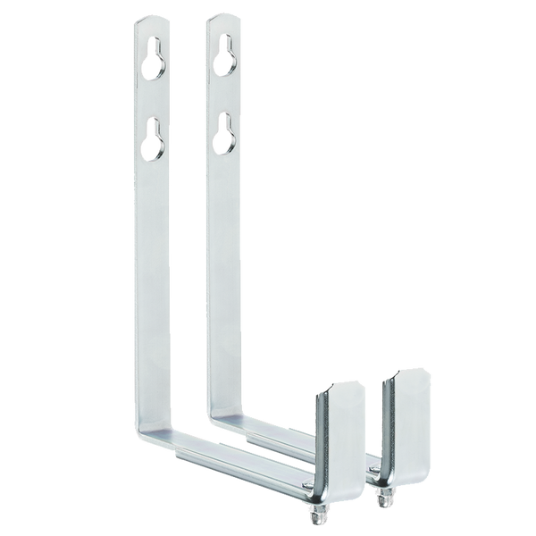 Blumenkastenhalter, 1 - fach Variante, B: 28cm / H: 25cm, 1 Paar