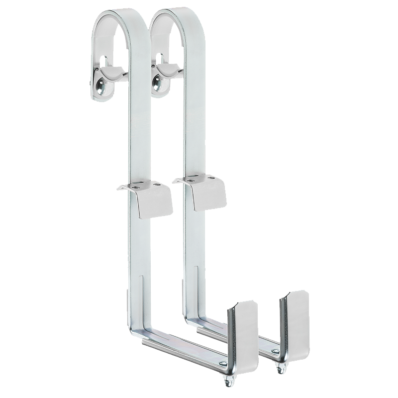 Blumenkastenhalter, 2 - fach Variante, B: 22,5cm / H: 21cm, 1 Paar