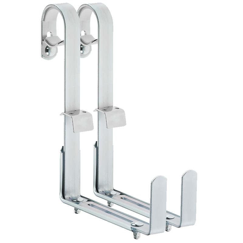 Blumenkastenhalter, 3 - fach Variante, B: 25cm / H: 25cm, 1 Paar