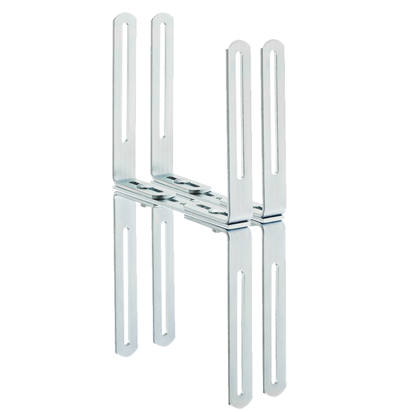 Blumenkastenhalter, 2 - fach Variante, B: 28cm / H: 21cm, 1 Stück