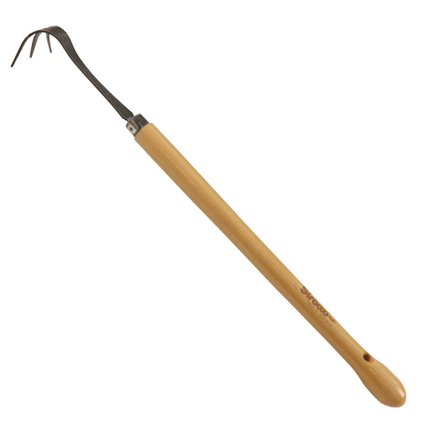 Kultivator mit drei Zinken, mit Buchen-Knopfstiel 48cm