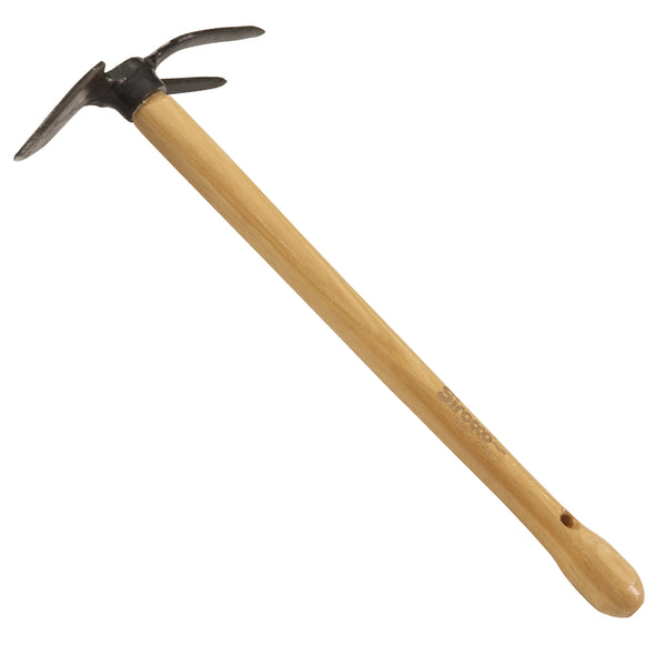 Gartenhacke, mit Buchen-Knopfstiel 48cm